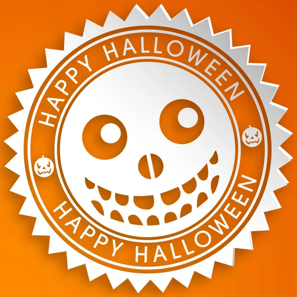 Illustratie Van Poster Banner Uitnodiging Van Halloween Feest — Stockvector