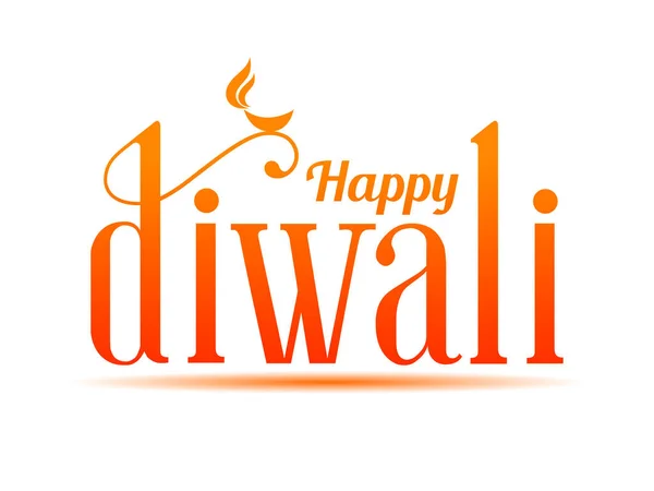 Illustration Happy Diwali Pour Célébration Festival Communautaire Hindou — Image vectorielle