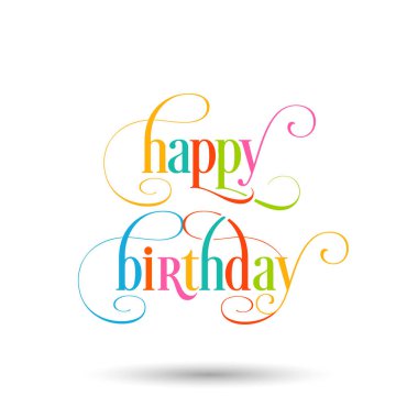 Güzel kaligrafi ile mutlu yıllar..