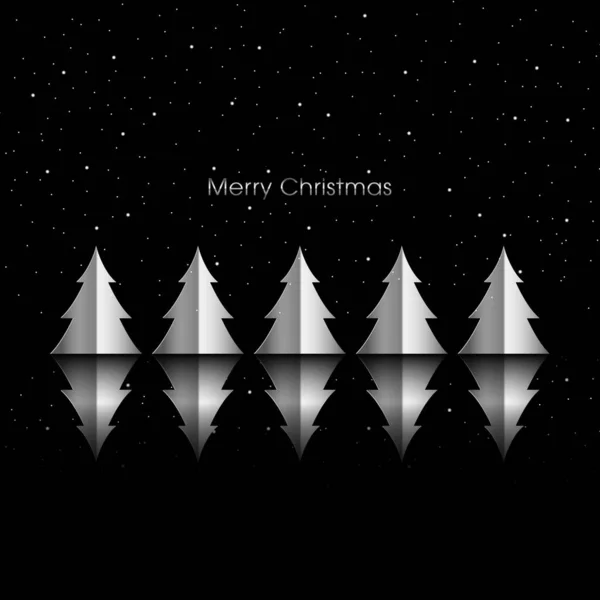 キリスト教コミュニティフェスティバルのお祝いのためのメリークリスマスのイラスト — ストックベクタ