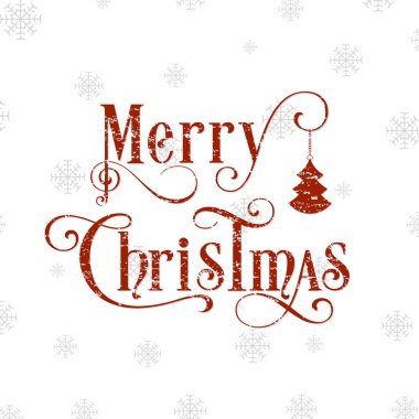 Hıristiyan halk festivali için Mutlu Noeller..