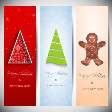 Hıristiyan halk festivali için Mutlu Noeller başlığı.