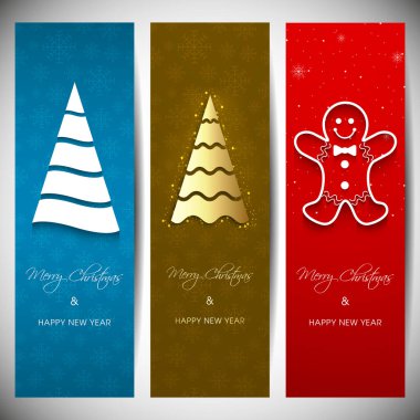 Hıristiyan halk festivali için Mutlu Noeller başlığı.