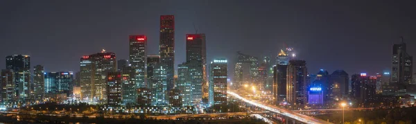 Пекинский финансовый горизонт, Центральный деловой район, Китай — стоковое фото
