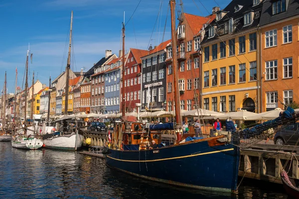17. yüzyıl Danimarka 'nın Kopenhag kentindeki Nyhavn rıhtımında.