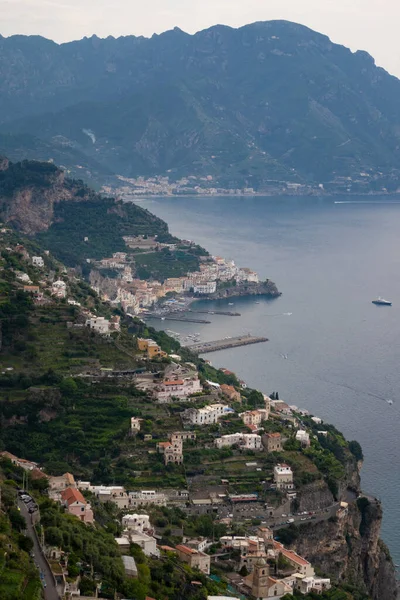 Ciudad Amalfi Costa Amalfi Campania Italia —  Fotos de Stock