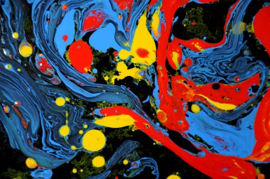 Renkli arka plan soyut palet, Soyut Sanat Akrilik Boyama Doku Arkaplanı, bahar renkleri, bahar festivali arka planı, boyanmış yüzey tasarımı, desen duvar çizimi