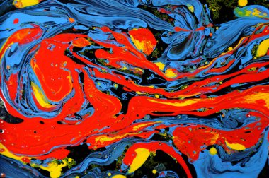 Renkli arka plan soyut palet, Soyut Sanat Akrilik Boyama Doku Arkaplanı, bahar renkleri, bahar festivali arka planı, boyanmış yüzey tasarımı, desen duvar çizimi