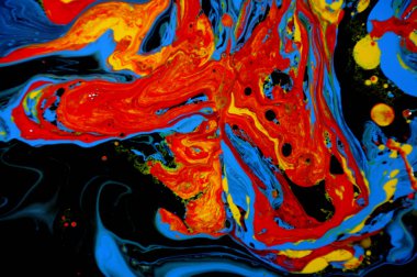 Renkli arka plan soyut palet, Soyut Sanat Akrilik Boyama Doku Arkaplanı, bahar renkleri, bahar festivali arka planı, boyanmış yüzey tasarımı, desen duvar çizimi