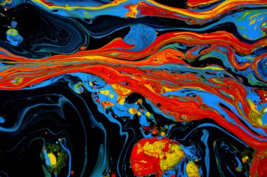 Renkli arka plan soyut palet, Soyut Sanat Akrilik Boyama Doku Arkaplanı, bahar renkleri, bahar festivali arka planı, boyanmış yüzey tasarımı, desen duvar çizimi