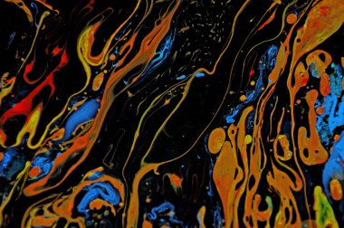 Renkli arka plan soyut palet, Soyut Sanat Akrilik Boyama Doku Arkaplanı, bahar renkleri, bahar festivali arka planı, boyanmış yüzey tasarımı, desen duvar çizimi