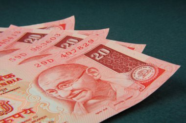 20 rupi, Hint parası.