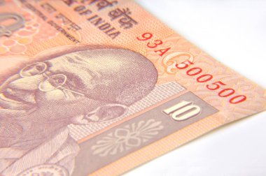 10 rupi, Hint parası.