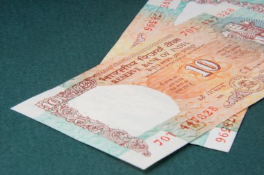 10 rupi, Hint parası.