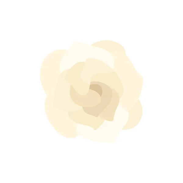 gardenia flat icon isolated on white background. vector illustration