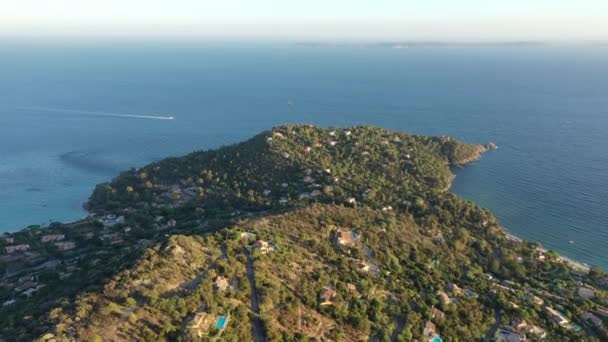 Cap Negre 카발리에 지중해 해안선 — 비디오