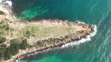 Martigues hava atışı, Akdeniz kıyısı, Fransa 