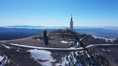 Mont Ventoux Provence Vaucluse Devi Hava Durumu İstasyonu Fransa