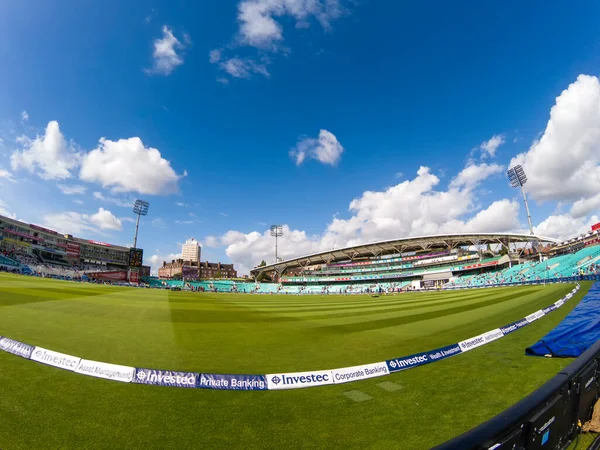 Cricket Match Oval South London — Stock Photo, Image