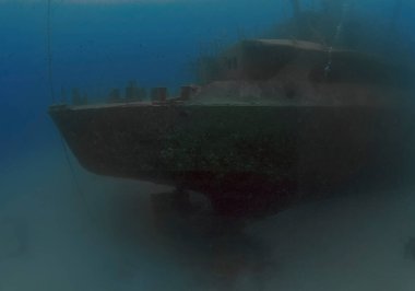 Malta açıklarındaki Um El Faroud enkazı.