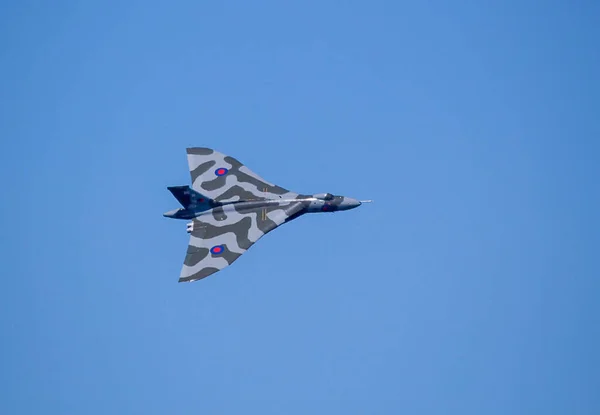 Laatste Luchtwaardige Avro Vulcan Bommenwerper Onderdeel Van Strategische Nucleaire Strijdmacht — Stockfoto