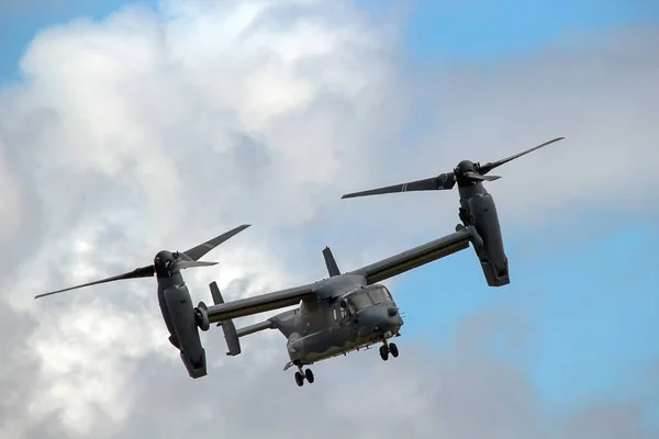 Bell Boeing 22B Osprey Tiltrotor Military Aircraft Airshow — 스톡 사진
