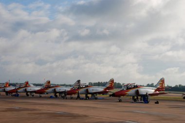 İspanyol Patrulla Guila (Kartal Devriyesi) akrobatik gösteri ekibi