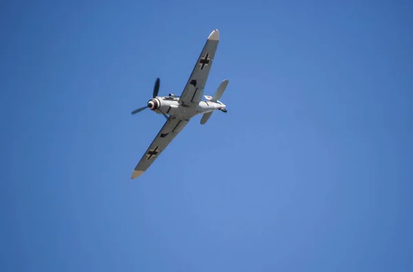 Luftwaffe Messerschmitt 109 Fighter Plane World War Stock Picture