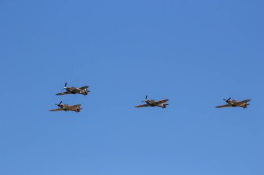 Supermarine Spitfire, Kraliyet Hava Kuvvetleri 'nin 2. Dünya Savaşı' ndan kalma en ikonik savaş uçağı.