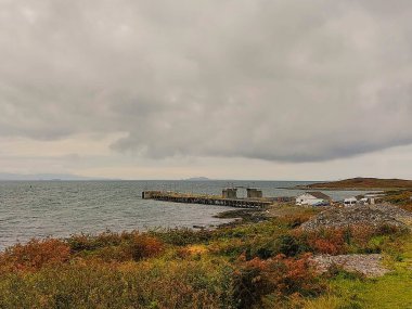 The ferry terminal on the Isle of Coll, Argyll and Bute, Scotland