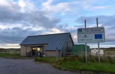 The Aerodrome on the Isle of Coll, Argyll and Bute, Scotland