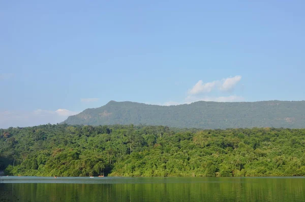 Krajina Hory Nádrži Wang Bon Thajsko — Stock fotografie