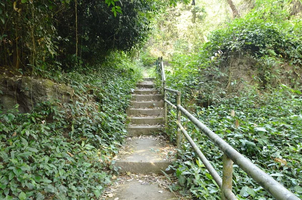 Escaliers Jusqu Cascade Wong Bon Lieu Voyage Thaïlande — Photo