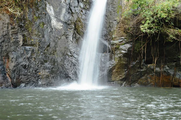 Gran Cascada Bosque Jetkod Pongkonsao Viaje Ubicación Tailandia —  Fotos de Stock