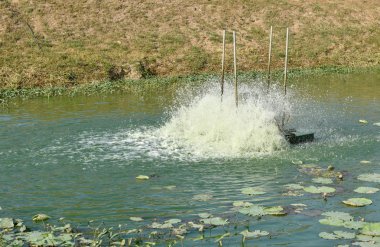  Hidrolik türbin atık su arıtma kanal için iplik