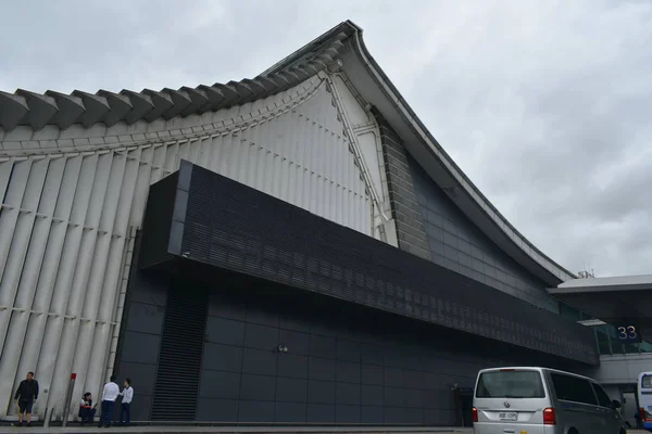 Terminalgebouw op Taoyuan International Airport top Taiwan — Stockfoto