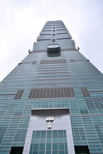 Taipei 101 legmagasabb épület Tajvanon — Stock Fotó