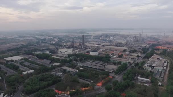 Yunan Doğu Java Endonezya Sının Hava Görüntüsü — Stok video