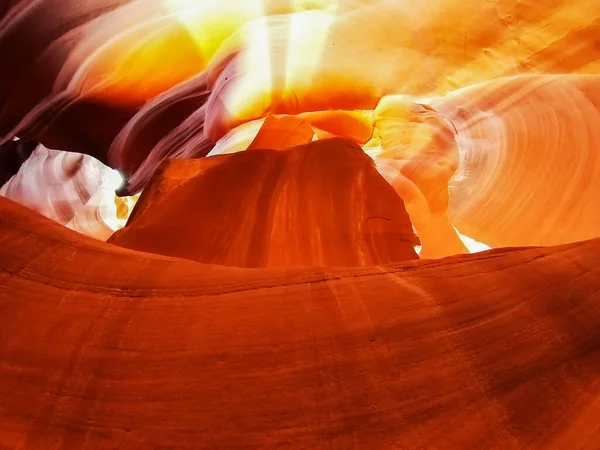 Hermosa Vista Del Antelope Canyon — Foto de Stock