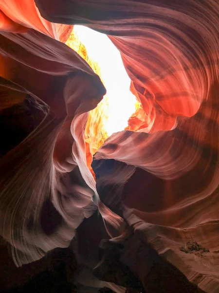 Antilop Kanyonu Güzel Manzarası — Stok fotoğraf