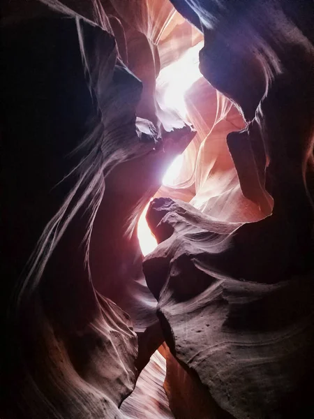 Hermosa Vista Del Antelope Canyon — Foto de Stock