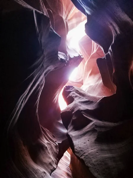 Hermosa Vista Del Antelope Canyon — Foto de Stock