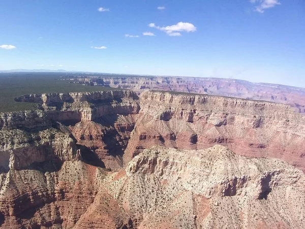 The magnificent rock face of the Grand Canyon National Park