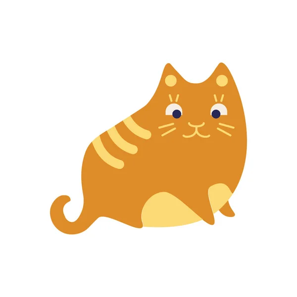 Icône Cheveux Chat Illustration Simple Collection Allergie Icône Monochrome Cat — Image vectorielle