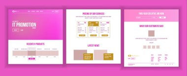 Ana Web sayfası tasarlamak vektör. Web sitesi ticari grafik. Açılış şablonu. Gelecekteki enerji projesi. Deneyimini artırmak. Kurumsal iletişim formu. Eğlence gelecek. İllüstrasyon