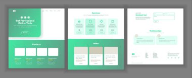 Web sayfası tasarlamak vektör. Web sitesi ticari grafik. Duyarlı arabirim. Açılış şablonu. Fütüristik strateji. Gelecekteki Gadget'ı. Global Yatırım. İllüstrasyon
