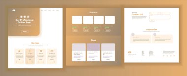 Web sitesi tasarım şablonu vektör. İş teknoloji. Açılış Web sayfası. Modern Online Servises. Promosyon ayarlar. Şık yaratıcılık. Aanalysis reklam. İllüstrasyon