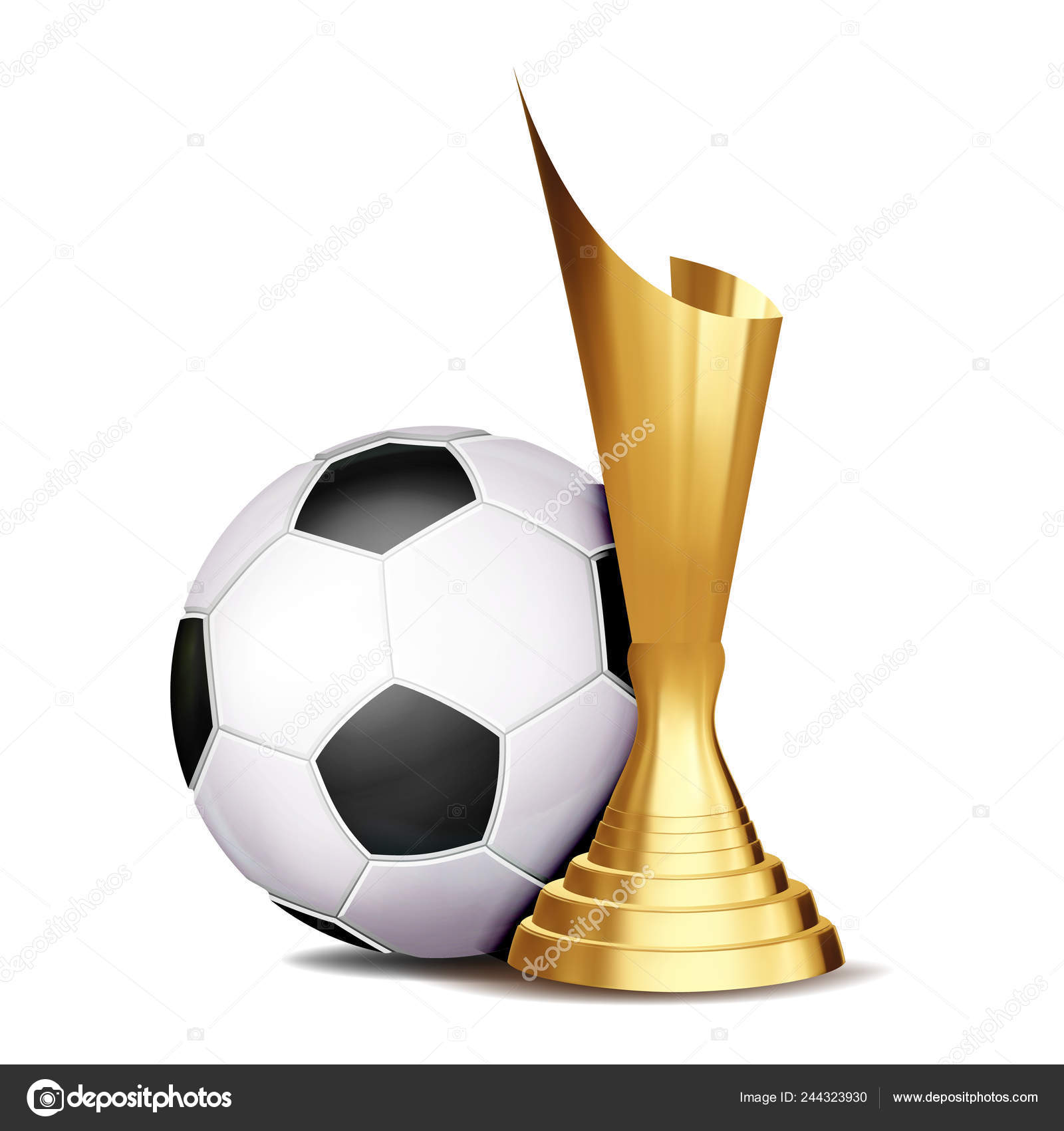 Cartaz De Jogo De Campeonato De Futebol Da Copa Final De Futebol. Modelo De  Banner De Competição De Jogo De Futebol Esporte Com Bola De Futebol E Copo  De Troféu Vencedor, Decorado