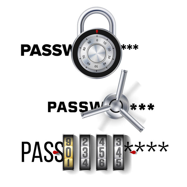 Cipher Concept Vector. Software Encryption Cipher Algorithm. Data Security. Illustration