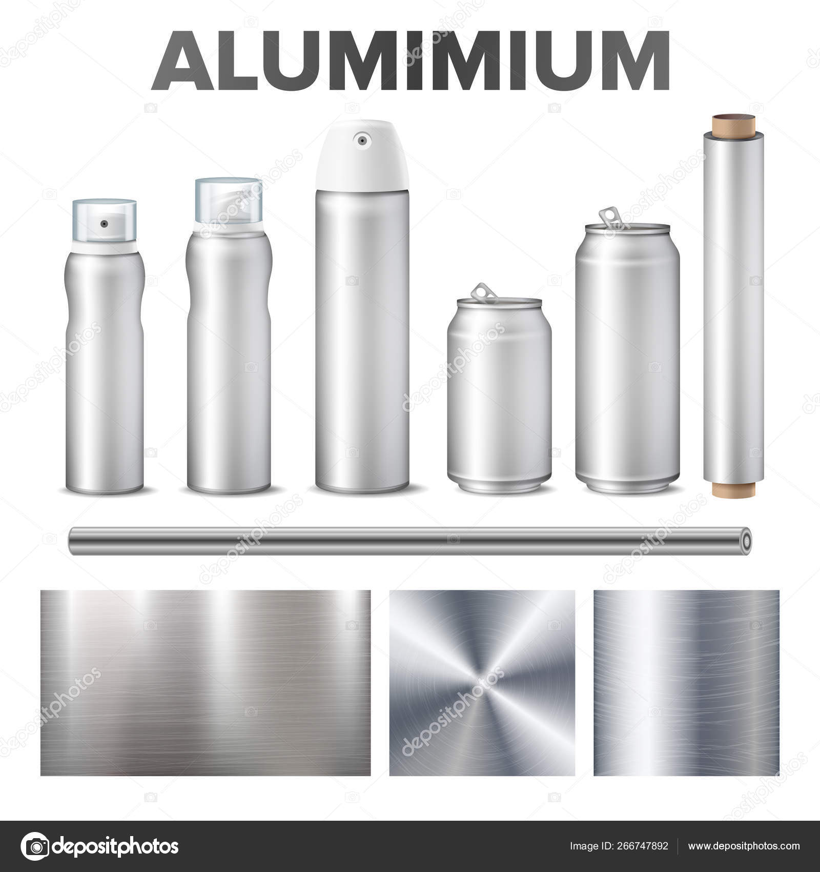 Download Aluminium And Product Made From Metal Stuff Vector Vector Image By C Pikepicture Vector Stock 266747892